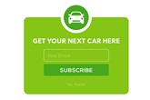 Car sales sign-up form